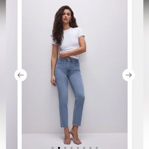 Good American Good Legs Straight Jeans | Blue449